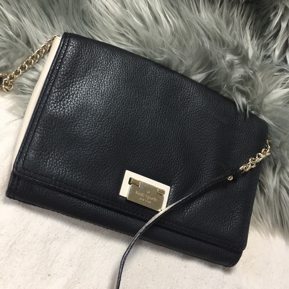 VTG Kate Spade Color block Leather Shoulder bag - Picture 1 of 8